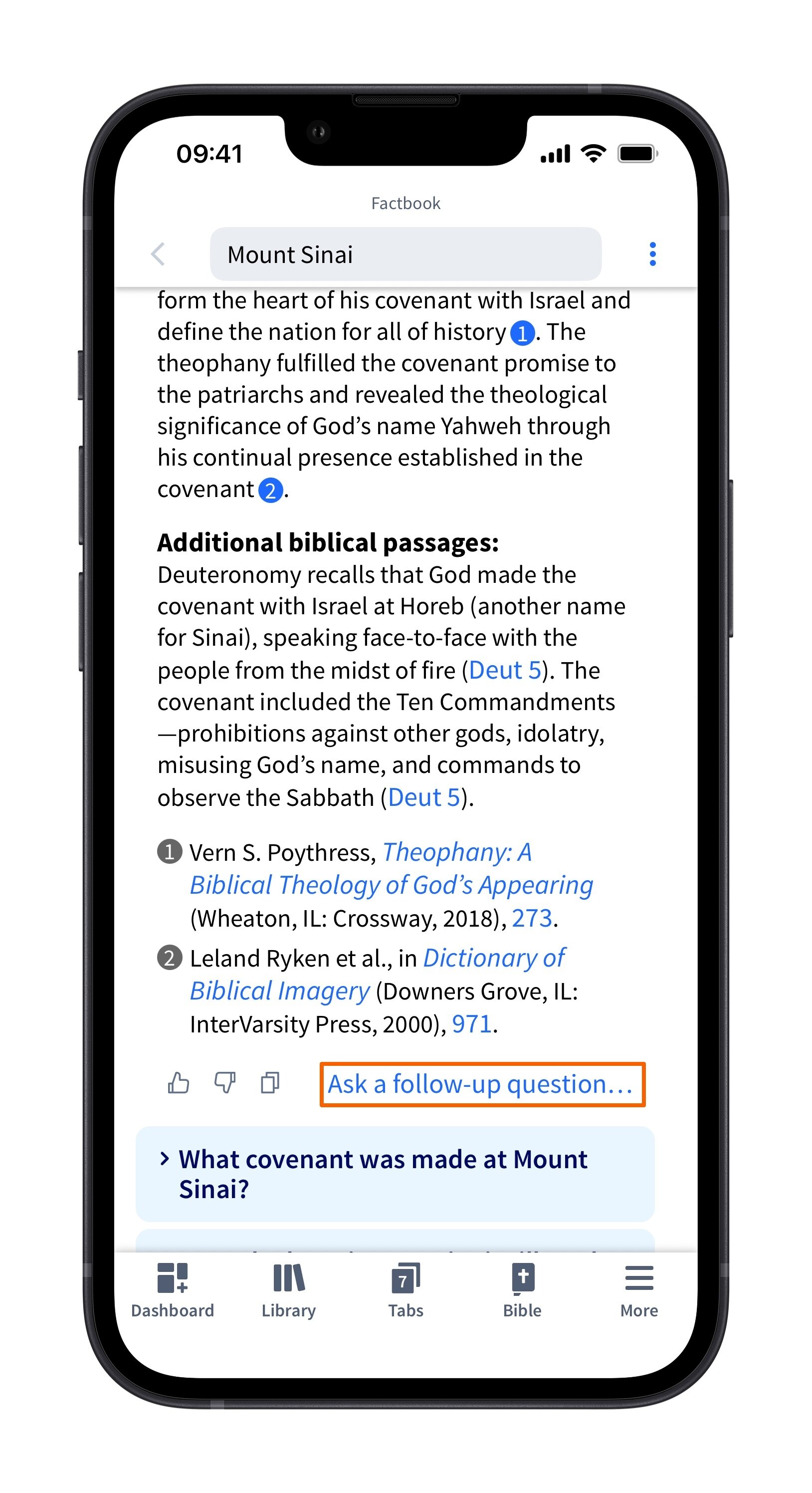 Access Study Assistant From Factbook (Mobile)