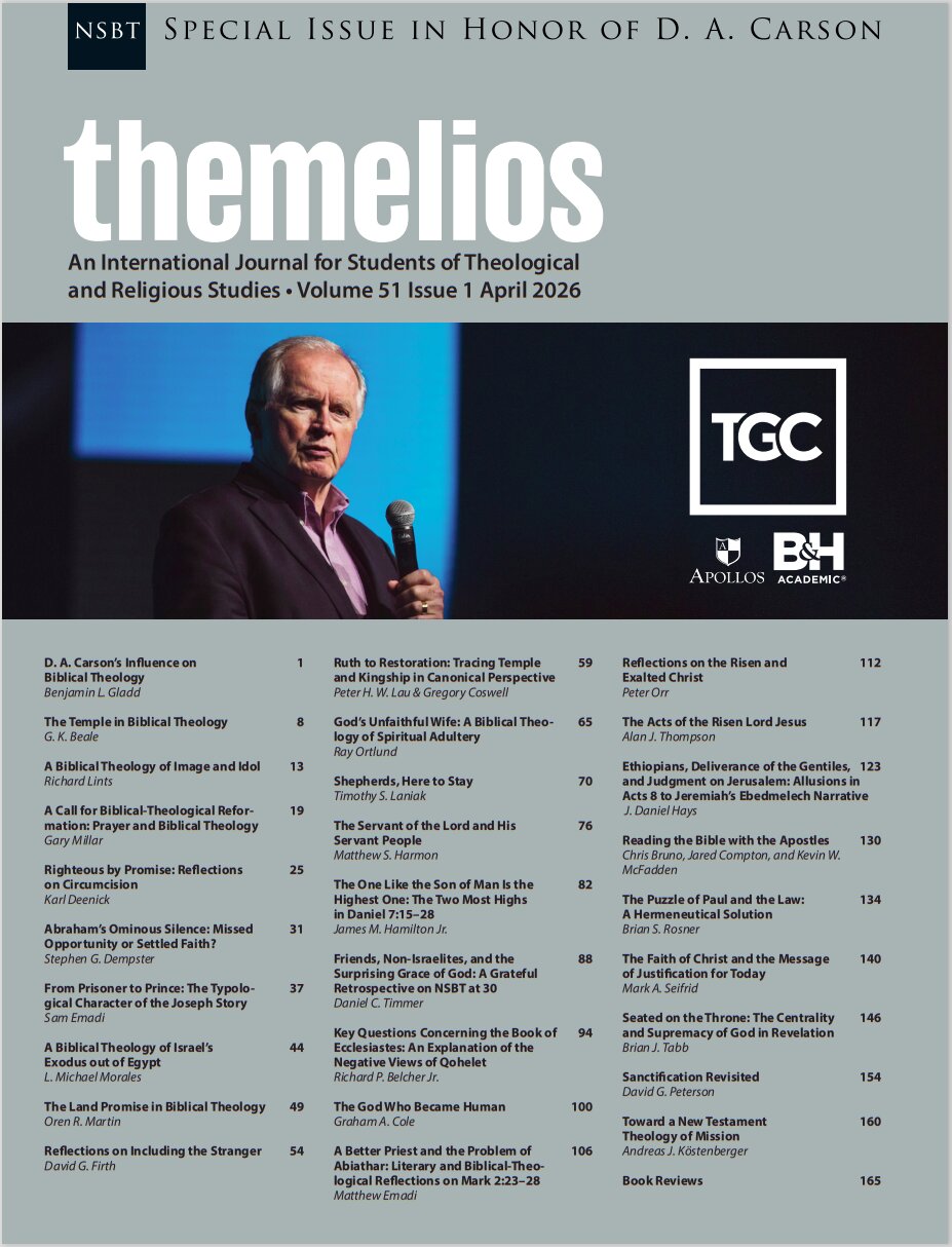 Themelios: Volume 51, No. 1, April 2026