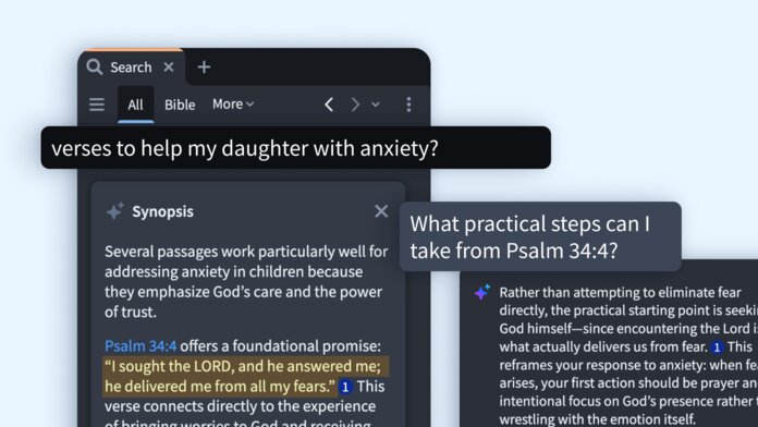 Asking Logos a question about anxiety