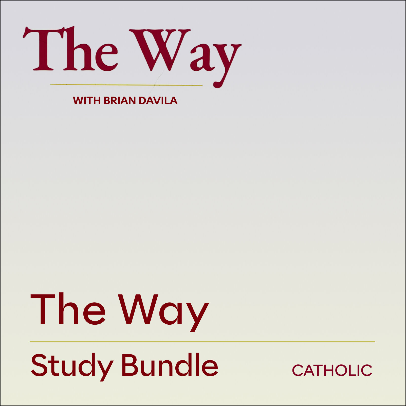The Way Study Bundle: Catholic