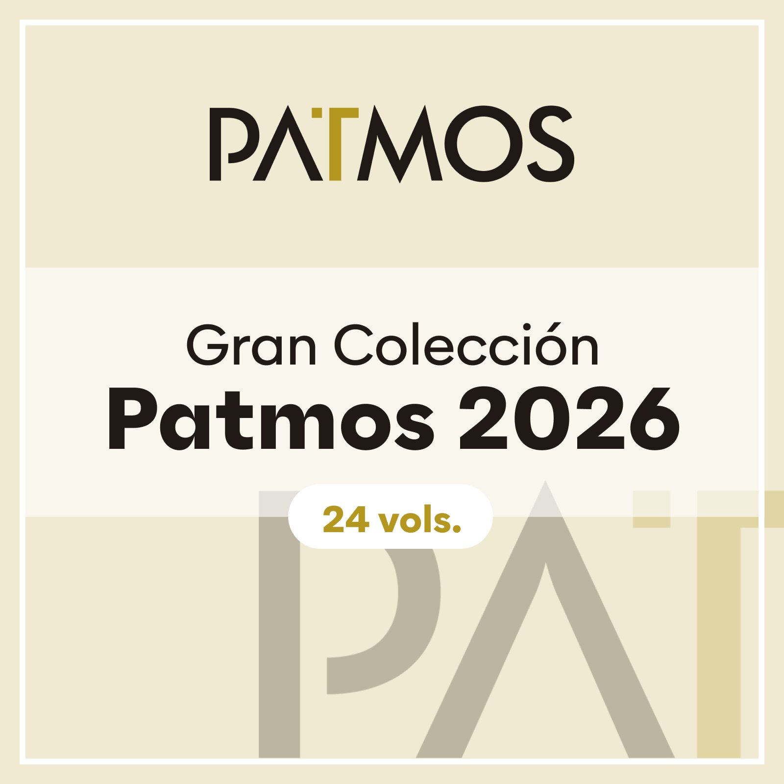 Gran Colección Patmos 2026 (24 vols.)