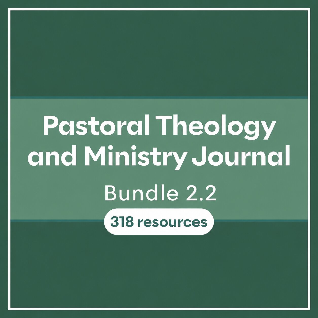 Pastoral Theology and Ministry Journal Bundle 2.2 (318 resources)