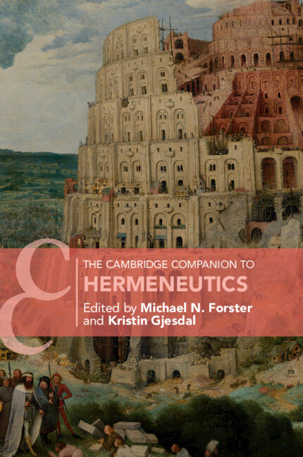 The Cambridge Companion to Hermeneutics (The Cambridge Companions to Philosophy and Religion)