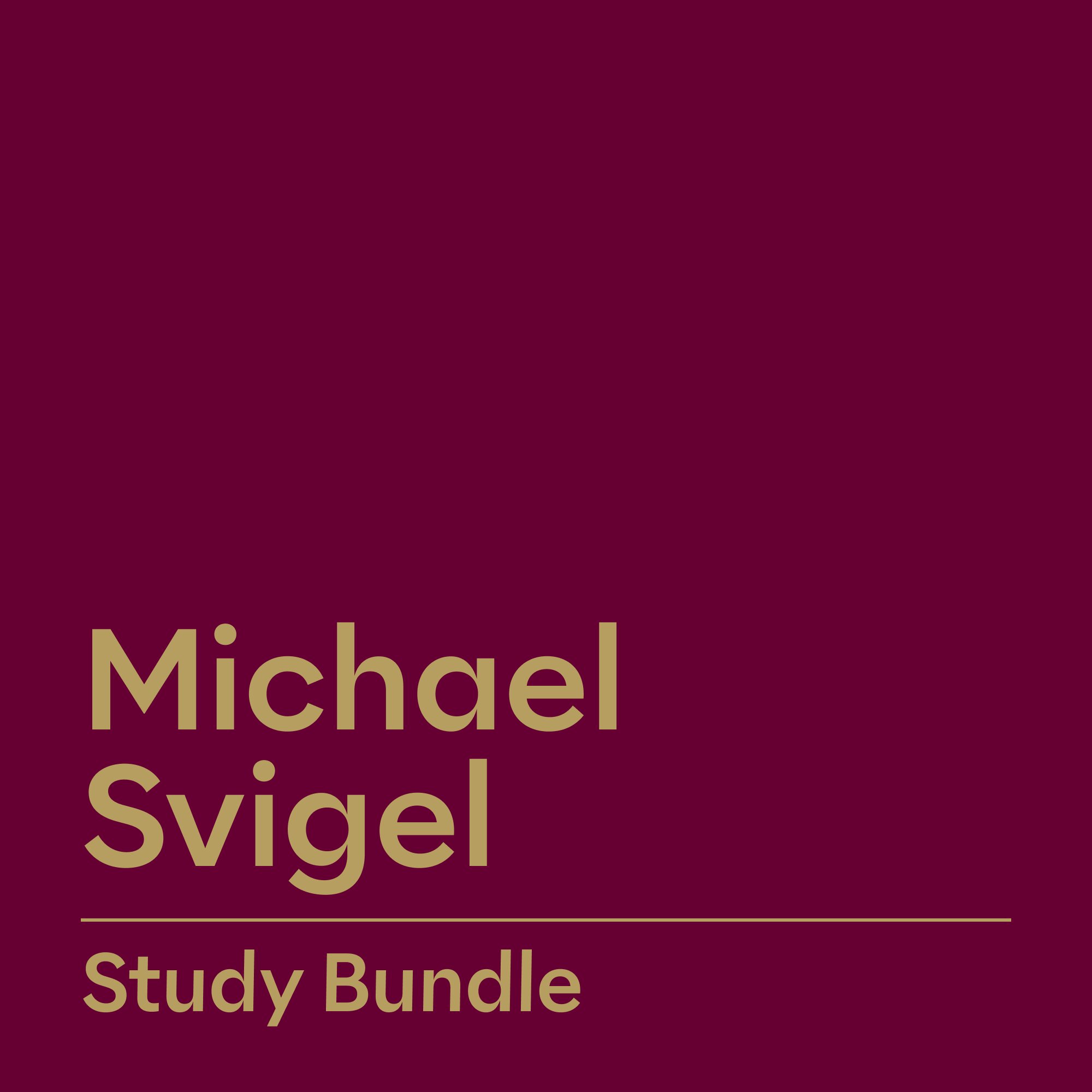 Michael Svigel Study Bundle