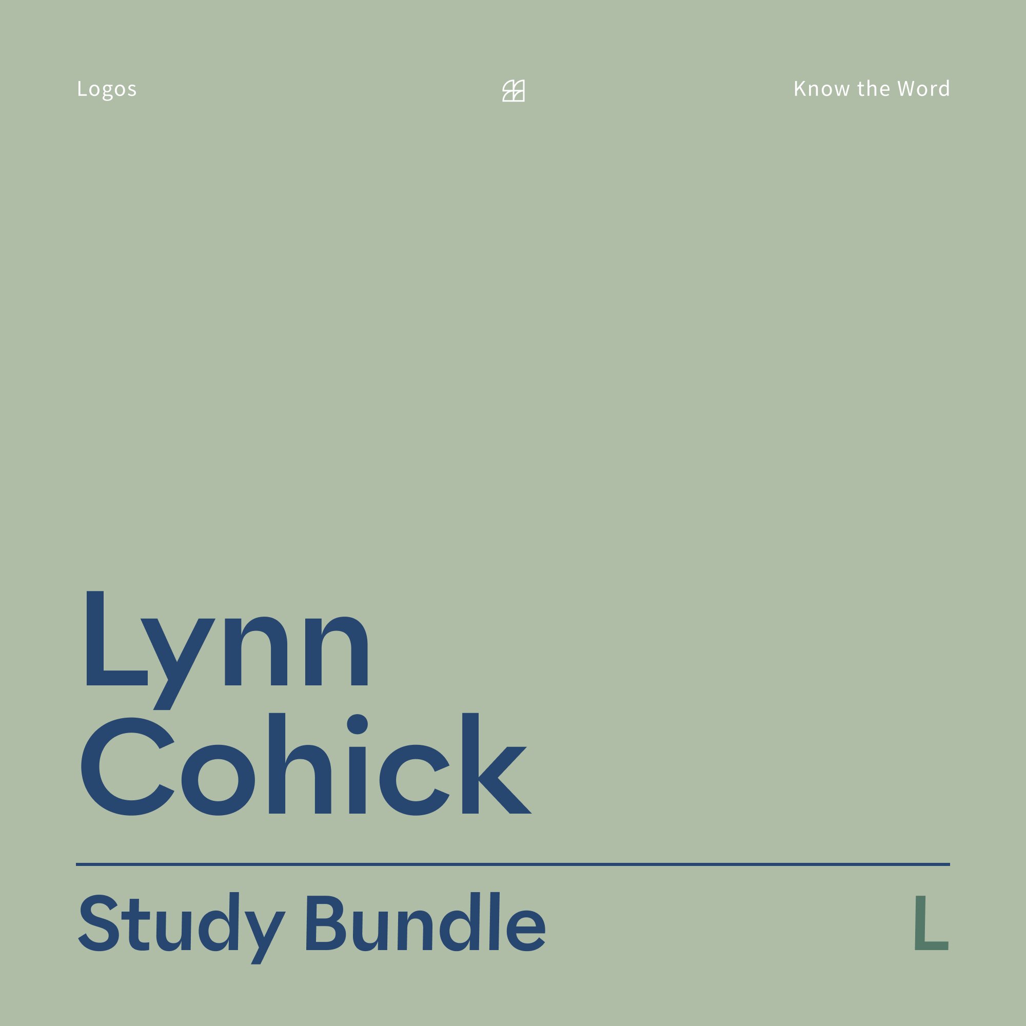 Lynn Cohick Study Bundle, L