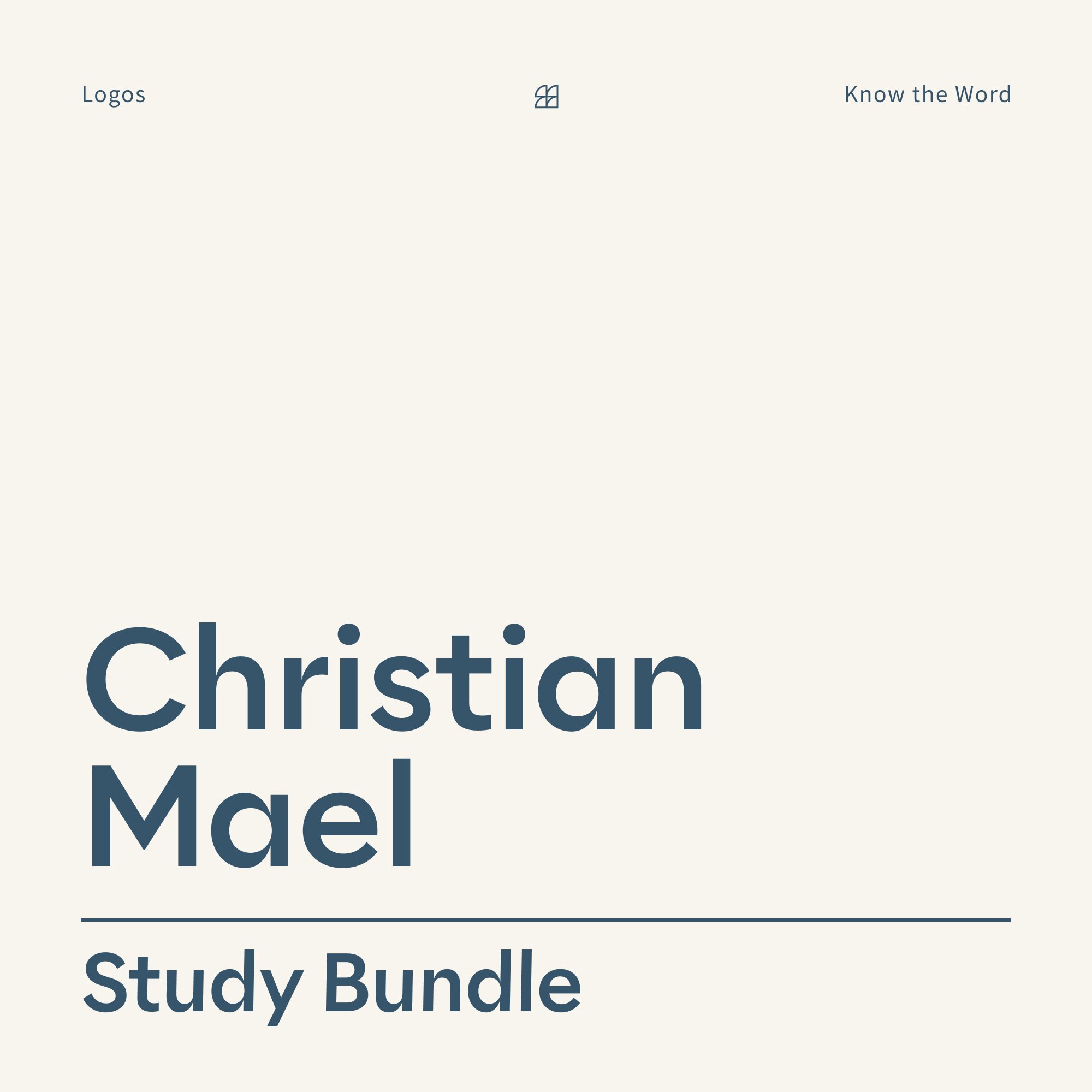 Christian Mael Study Bundle