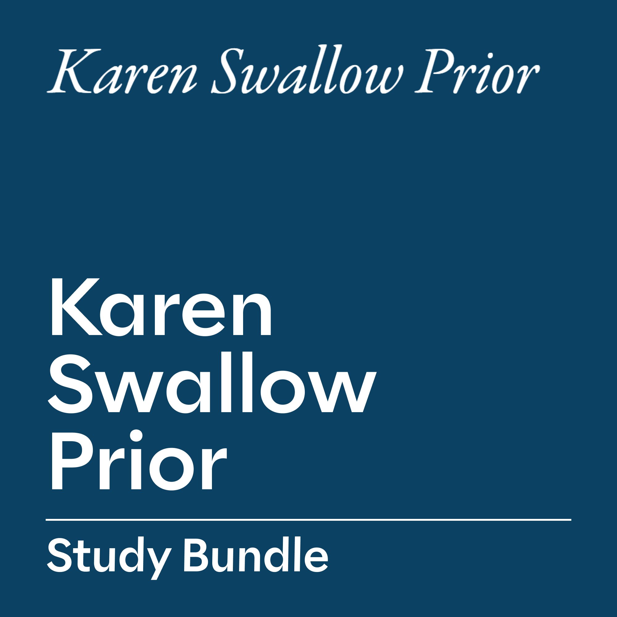 Karen Swallow Prior Study Bundle