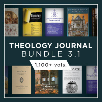 Theology Journal Bundle 3.1 (1,100+ vols.)