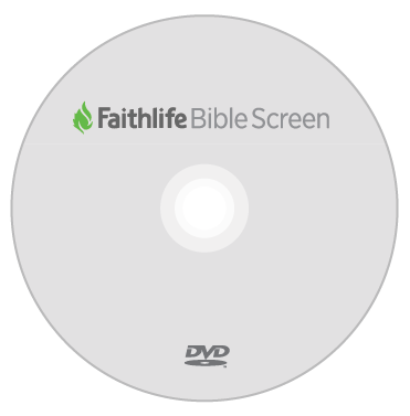 Faithlife Bible Screen on DVD