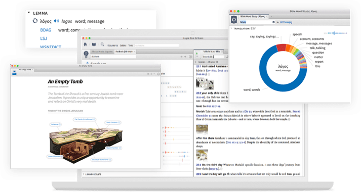 Discover even more insights with the free Logos Bible app