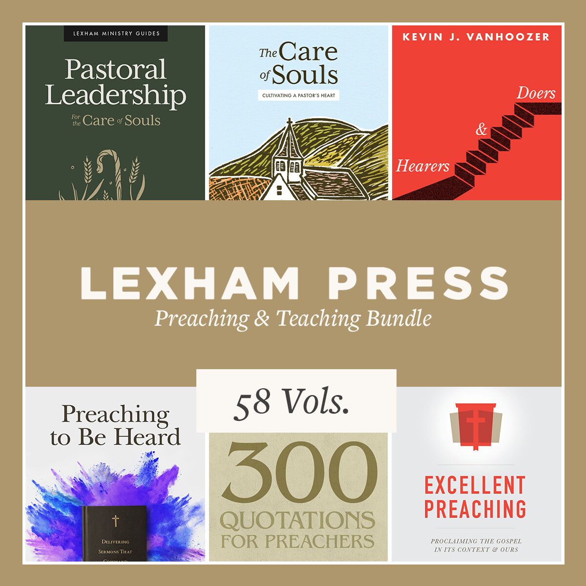 Lexham Press Preaching & Teaching Bundle (50 vols.)