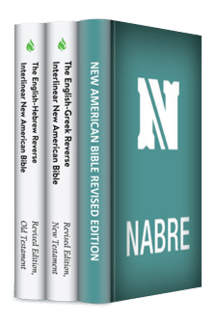 The New American Bible, Revised Edition with Reverse Interlinear