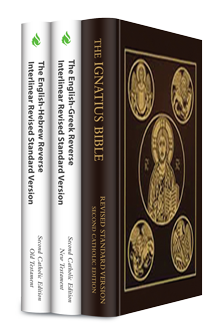 Revised Standard Version, Second Catholic Edition with Reverse Interlinear