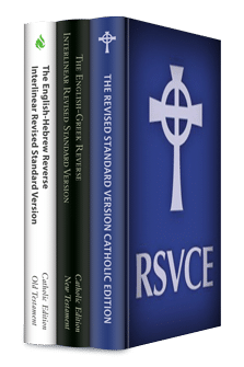 Revised Standard Version, Catholic Edition with Reverse Interlinear
