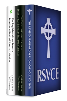 Revised Standard Version, Catholic Edition with Reverse Interlinear