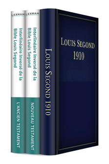 Bible Louis Segond avec Interlinéaire Inversé