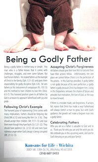 Father’S Day Bulletin Insert Page 1