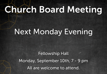 Church Board Meeting