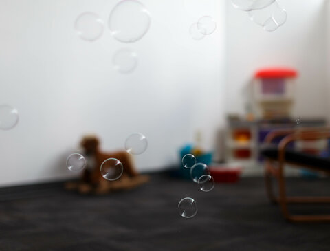 Bubbles in nursery