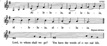 Gospel Acclamation With Verse