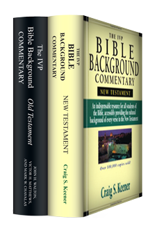 IVP Bible Background Commentary: Old Testament and New Testament, 1st edition (2 vols.)