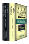 IVP Bible Background Commentary: Old Testament and New Testament, 1st edition (2 vols.)