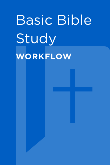 Basic Bible Study Workflow