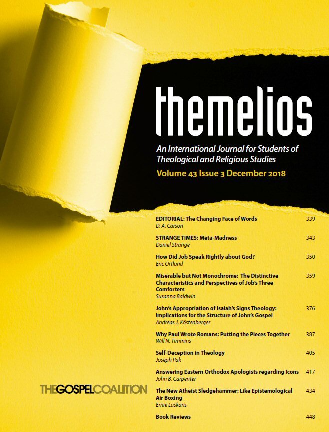 Themelios: Volume 43, No. 3, December 2018