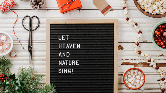 Let Heaven and Nature Sing!
