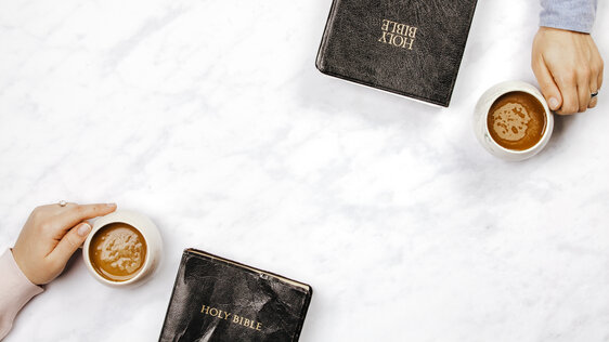 Couple Doing Devotions Together