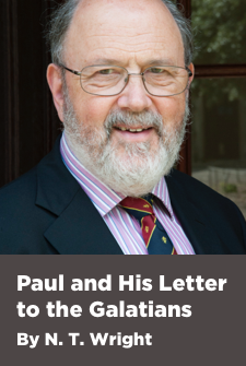 Paul and His Letter to the Galatians by N. T. Wright (4.5 hour course)