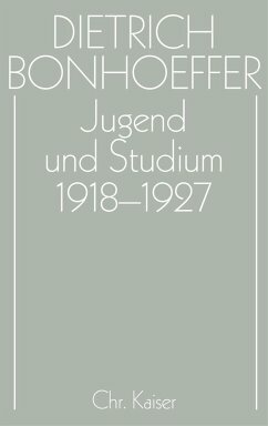 Jugend und Studium 1918–1927