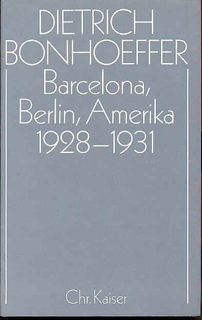 Barcelona, Berlin, Amerika 1928–1931