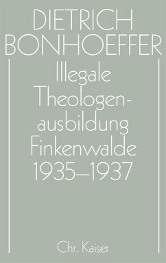 Illegale Theologenausbildung: Finkenwalde 1935−1937