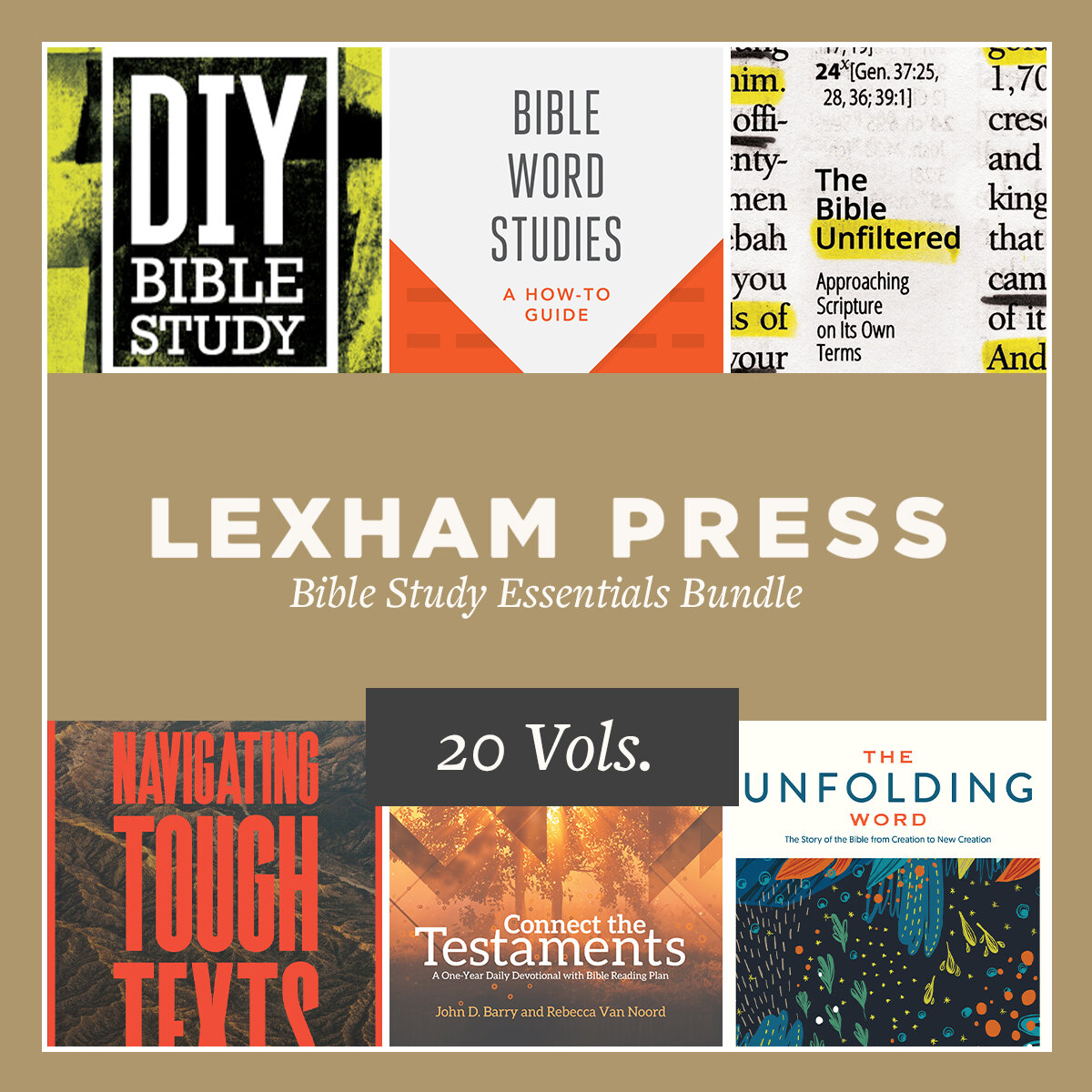 Lexham Press Bible Study Essentials Bundle (20 vols.)