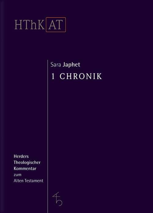 1 Chronik (Herders Theologischer Kommentar zum Alten Testament | HThKAT)