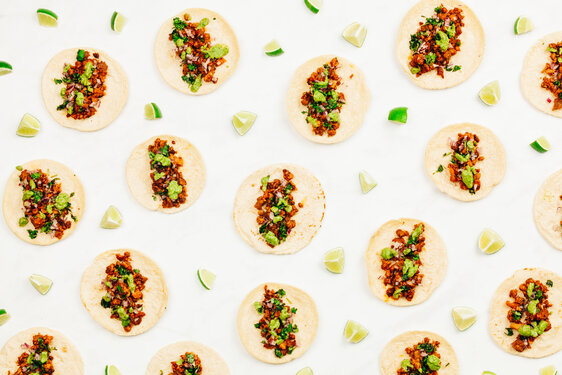 Tacos and Lime Wedges