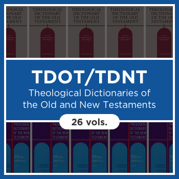 Theological Dictionary of the Old Testament and New Testament Bundle | TDOT/TDNT (26 vols.)