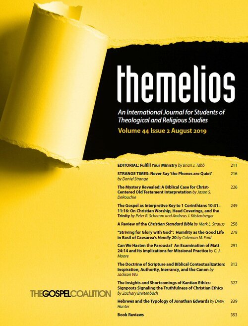 Themelios: Volume 44, No. 2, August 2019