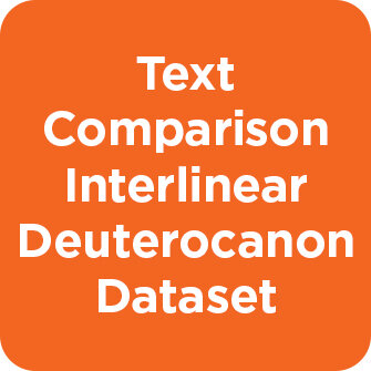 Text Comparison Interlinear Deuterocanon Dataset