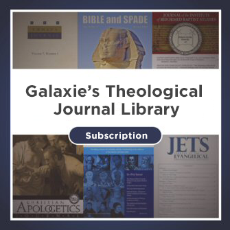 Galaxie’s Theological Journal Library Subscription