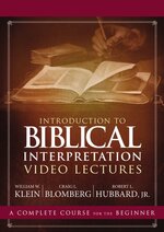 Best Price Since Tracking: Introduction to Biblical Interpretation Video Lectures