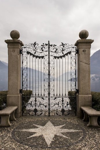 Gate to the lake