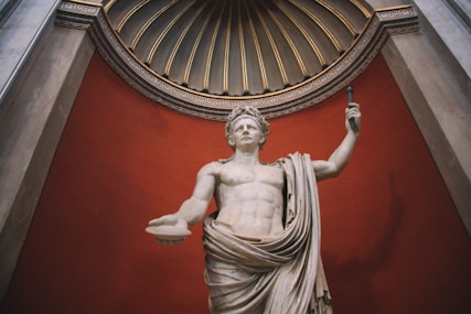 Sculpture of Tiberius Claudius Caesar Augustus Germanicus