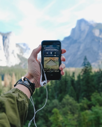 iPhone, music and the Yosemite Valley