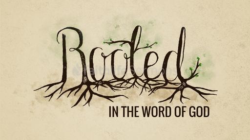 Rooted in the Word of God