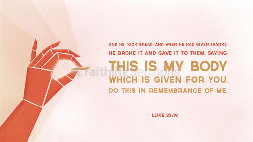 Luke 22:19
