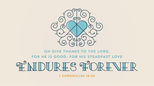 1 Chronicles 16:34