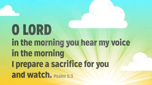 Psalm 5:3