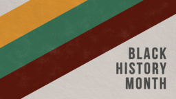 Black History Month  PowerPoint image 1